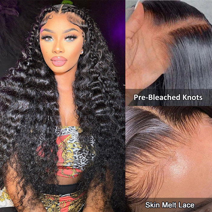 Transparent Lace Wig Loose Deep Wave 100% Real Human Hair  display picture 3