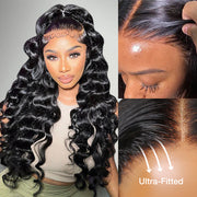 Loose Wave Glueless Wigs Human Hair Pre Cut 4x4 5x5 8x5 HD Lace Closure Wigs for Beginners