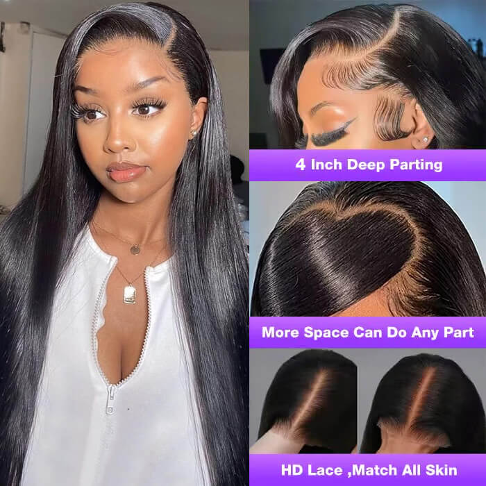 Wear And Go Glueless Wigs Human Hair | Pre Cut HD Lace – Hermosa Hair