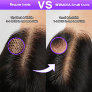 Body Wave 13*6 HD Lace Front Human Hair Wigs Pre Bleached Knots Ship In 24H
