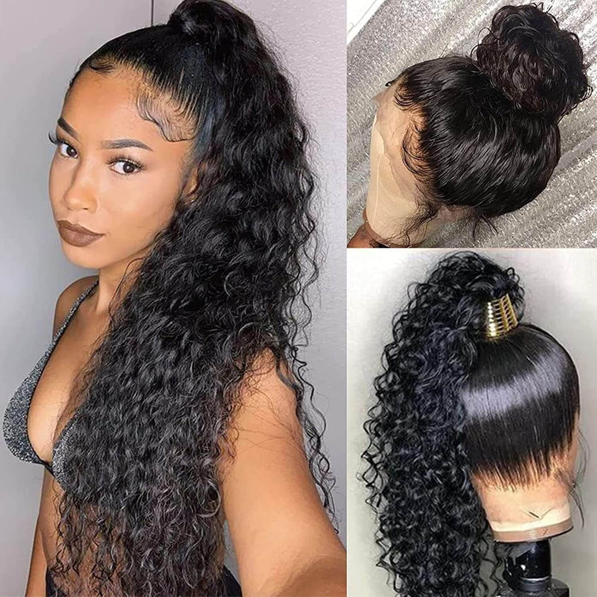 water wave 360 lace frontal wig