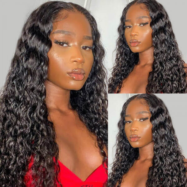 2Wigs = $189 | Highlight Straight Wig + Deep Wave Closure Wig