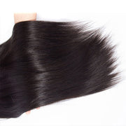 Peruvian Straight Hair 3/4 Bundle Deals Unprocessed Virgin Human Hair Extensions In Stock