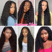 Brazilian Water Wave 5x5 HD Lace Human Hair Wigs Pre Plucked Glueless Lace Wig