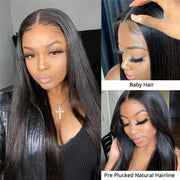 Straight Hair Wigs 4x4 HD Lace Closure Wigs and 13x5x1 T Part Lace Human Hair Wigs