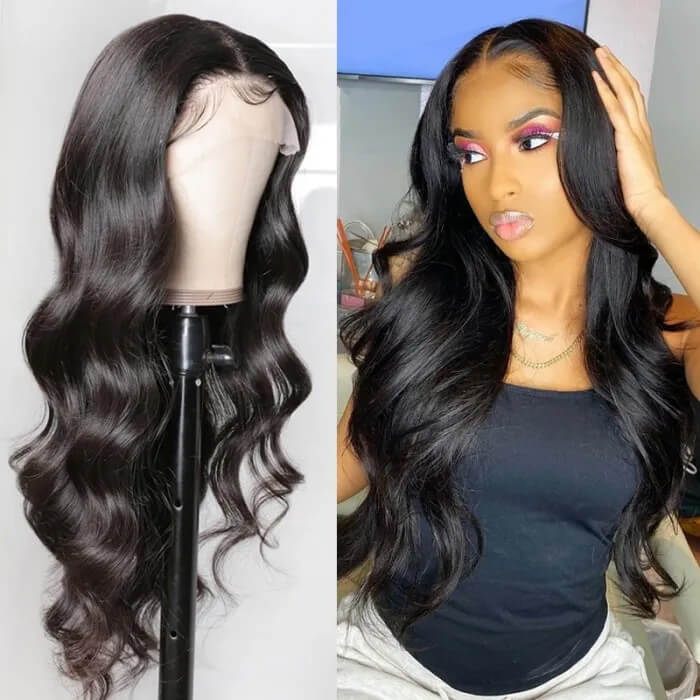 13x6 glueless hd lace frontal wig