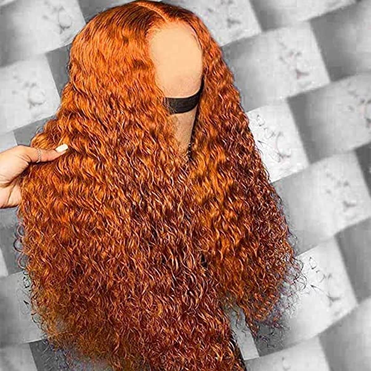 Ginger Lace Front Wig Straight & Body Wave 13*4 HD Lace Frontal Human Hair Wigs For Women