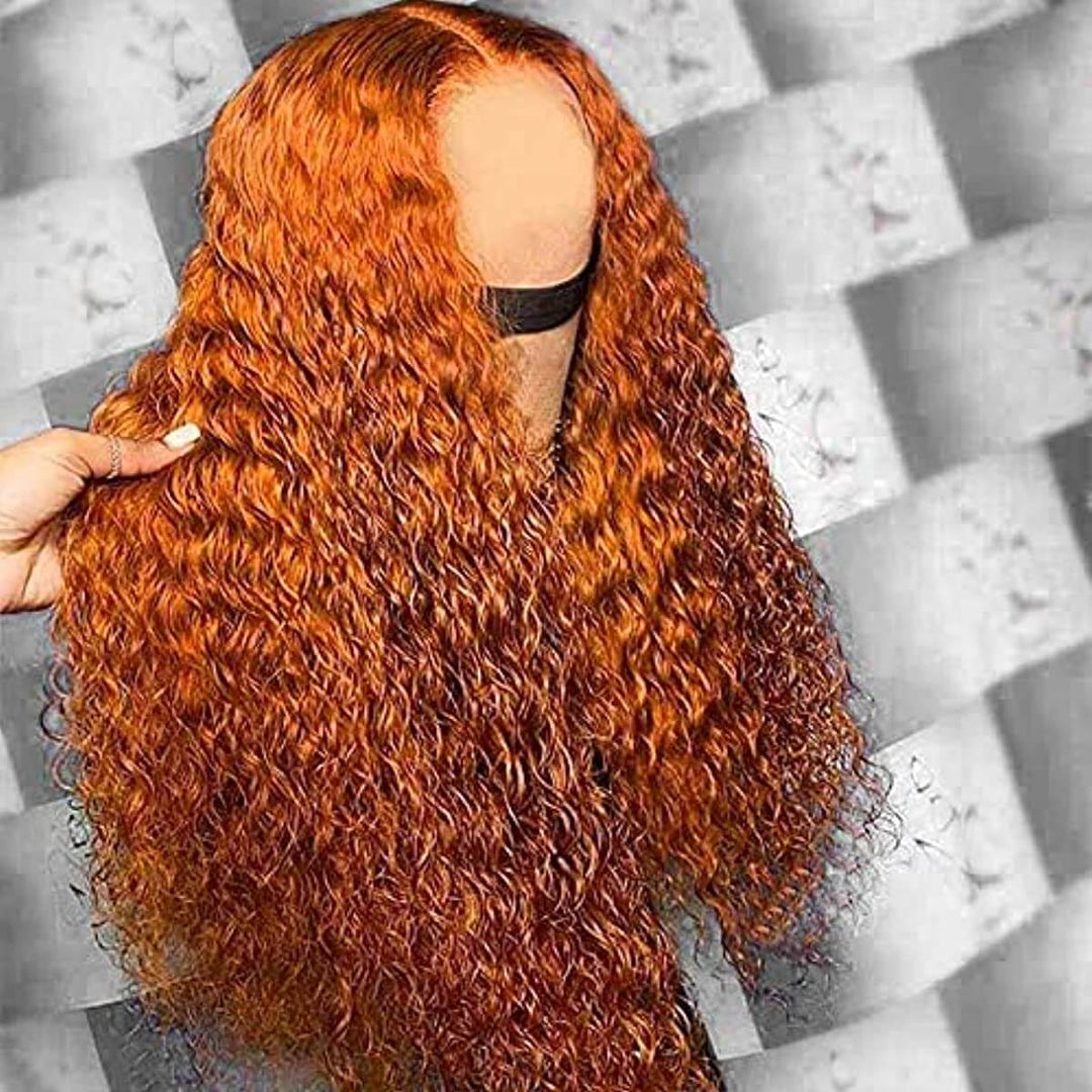 ジェネラスチャーガール フィギュリン Ginger Lace Front Wig Straight & Body Wave 13*4 HD Lace Frontal