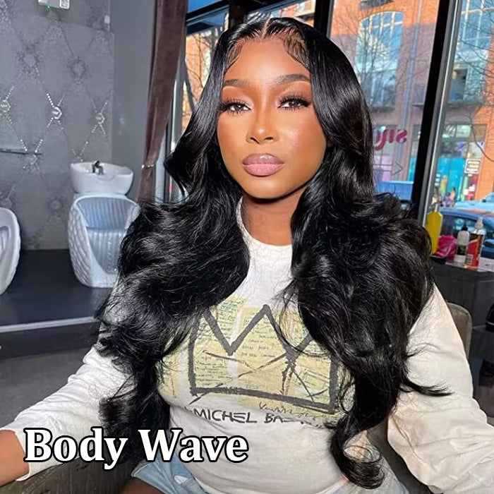 13x4 T Part HD Lace Frontal Human Hair Wigs For Women Pre Plucked Glueless Wig