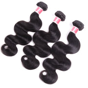 Malaysian Body Wave Virgin Hair Weave 3 Bundles With 13x4 Lace Frontal Ear To Ear