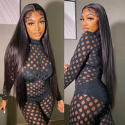Skin Melt HD Lace Wigs 13x4 Lace Front Wigs Straight Human Hair Wigs