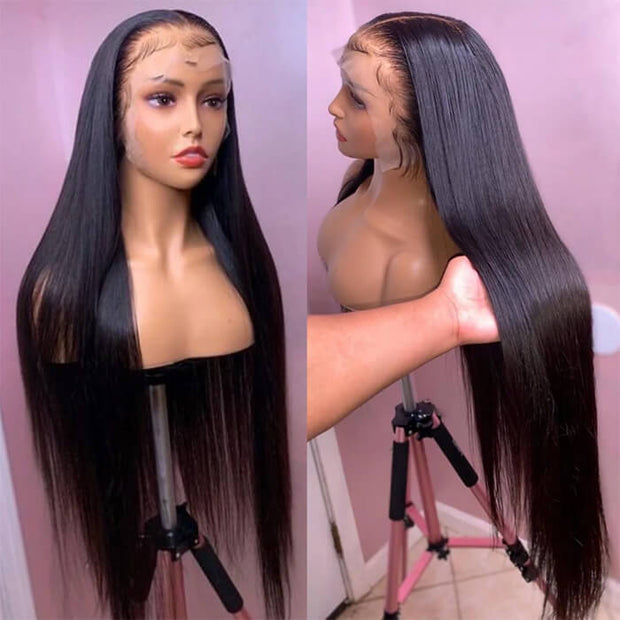 Skin Melt HD Lace Wigs 13x4 Lace Front Wigs Straight Human Hair Wigs