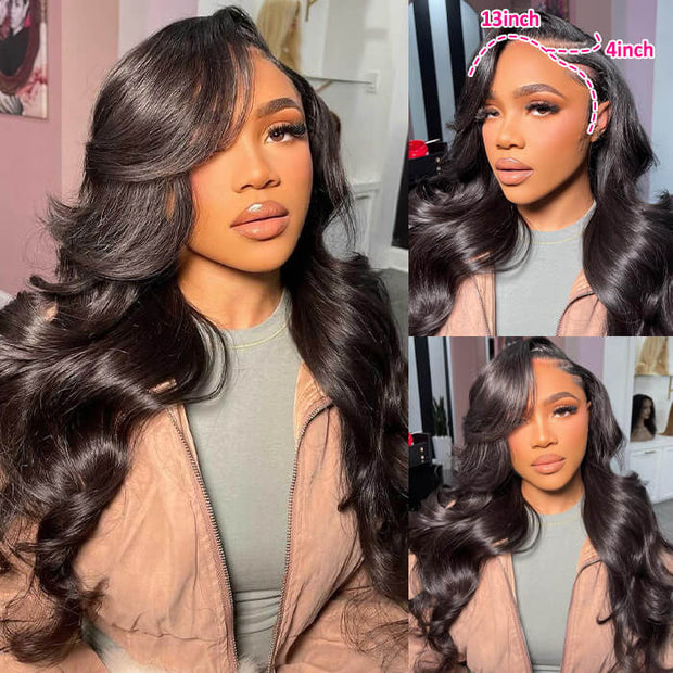 Straight/Body Wave Glueless Wigs 13*4 Lace Front Wig | HD Lace Wig