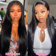 13*4 HD Lace Front Wig And 4*4 Lace Closure Wig Straight Human Hair Wigs