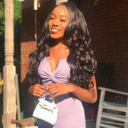 Glueless 13*4 HD Lace Human Hair Wigs Body Wave Wig