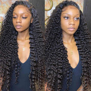 HD Lace Wigs Realistic 13*4 Lace Front Wigs Human Hair Deep Wave 5*5/4*4 Transparent Lace Closure Wigs