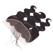 Brazilian Body Wave Virgin Hair Weave 3 Bundles With 13*4 Lace Frontal