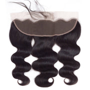 Brazilian Body Wave 4 Bundles with 13*4 Lace Frontal Virgin Human Hair