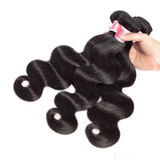 Peruvian Body Wave 3/4 Bundle Deals Unprocessed Virgin Human Hair Extensions In Stock