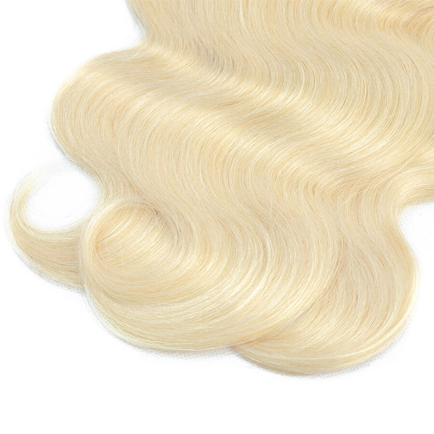 T1b/613 Ombre Blonde Human Hair Weave Brazilian Body Wave 3 Bundles