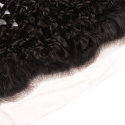 Peruvian Curly Hair 4 Bundles With 13x4 Lace Frontal 10A Virgin Human Hair Bundles With Frontal Deal