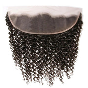 Peruvian Curly Hair 4 Bundles With 13x4 Lace Frontal 10A Virgin Human Hair Bundles With Frontal Deal