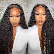 HD Swiss Lace 13*4 Human Hair Lace Front Wigs Pre Plucked 5*5/4*4 Invisible Lace Curly Wigs