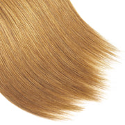 Ombre T1b/27 Brazilian Remy Straight Hair 3 Bundles Unprocessed 100% Human Hair Weave