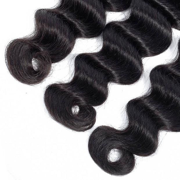 full ends loose deep wave