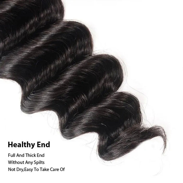 One Bundle Sale Loose Deep Wave Bundles 100% Unprocessed Virgin Human Hair