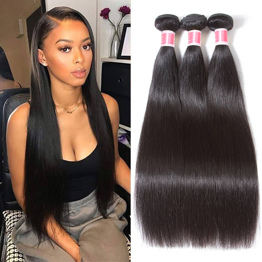Machine Weft Hair Extensions | Sew In Weave Hair Extensions 100% Human ...