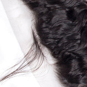 Water Wave 13x4 Ear to Ear HD Transparent Lace Frontal Human Hair 12A Quality