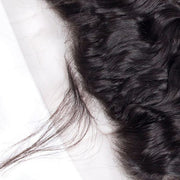 Brazilian Water Wave Virgin Hair Weave 3 Bundles With 13*4 Lace Frontal